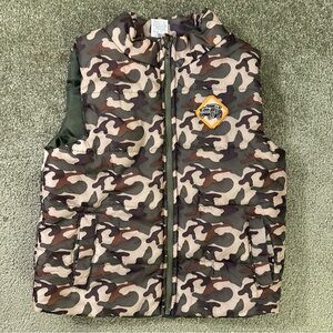 2️⃣Camouflage 4T Puffer Vest for Kids